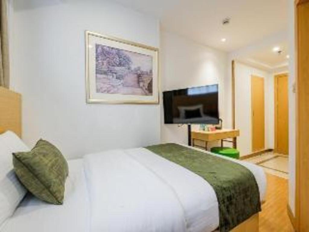 Greentree Inn Shanghai Sheshan National Tourist Resort Express Hotel Exteriör bild