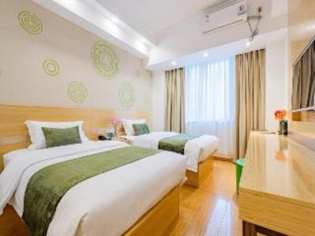 Greentree Inn Shanghai Sheshan National Tourist Resort Express Hotel Exteriör bild